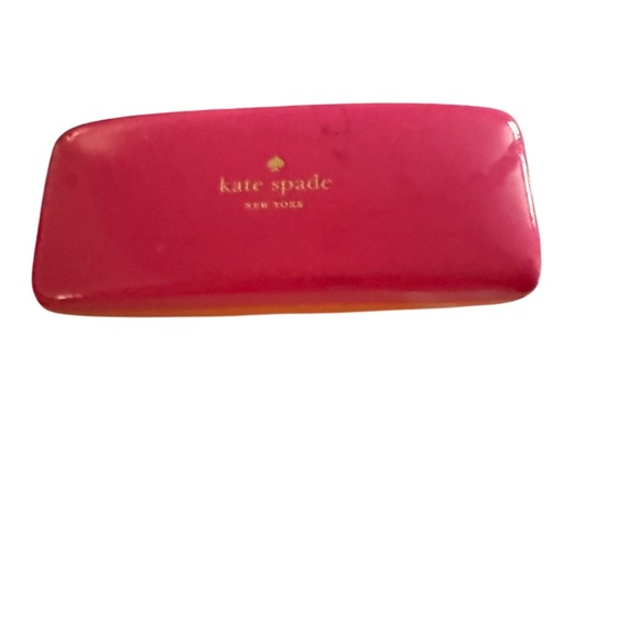 Kate Spade New York Hard Shell Glasses Case – Pink & Orange - Picture 7 of 8
